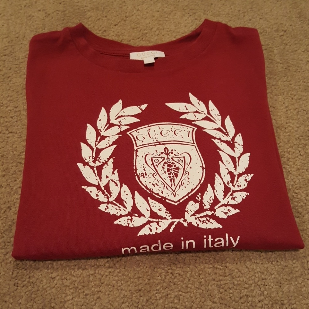 Authentic Gucci Kids long sleeved shirt, size 4.